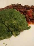 Stinging Nettle Mash & Beans# 4 weeks challenge #