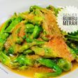 Genjer bumbu merah