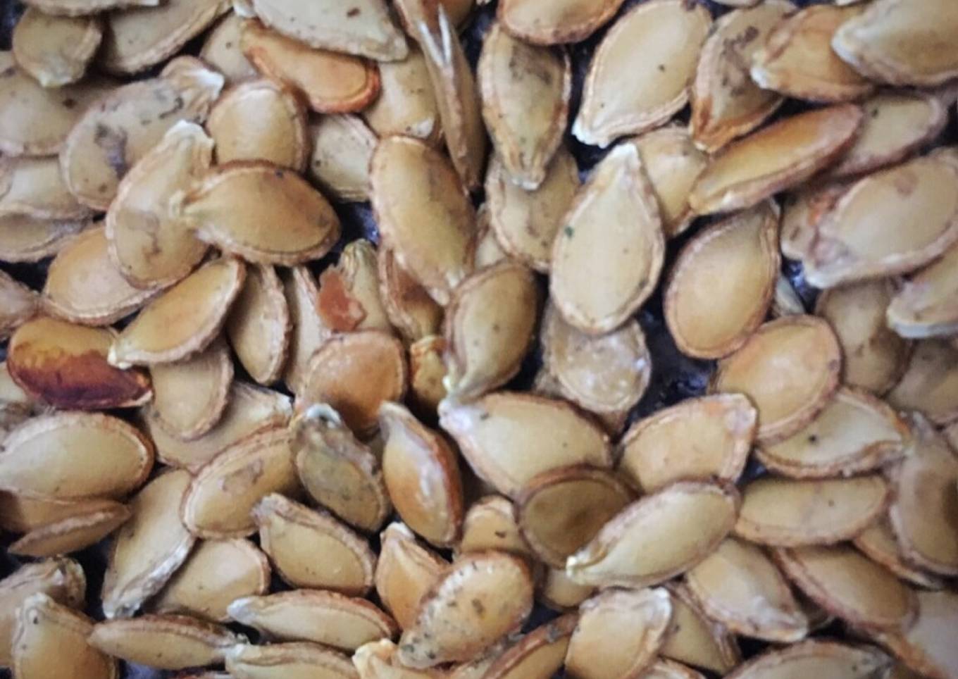 Semillas de zapallo/calabaza crocantes, ricas y súper fáciles