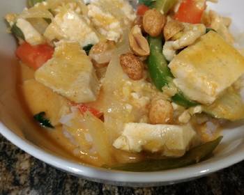 Fresh, Serving Recipe Sweet Panang Curry Delicious Perfect