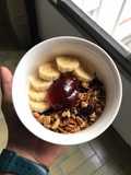Yogurt con muesli