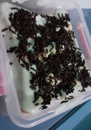 Foto resep Stup Roti Kekinian Topping meses