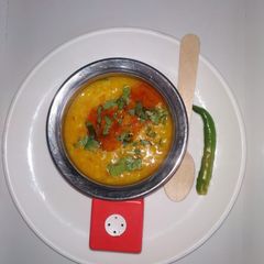 Moong dal tadka A picture of Moong dal tadka.