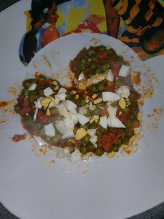 Una foto de Guisantes con bacon