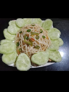নিরামিষ ক্যাবেজ ভেজ চাউমিন(veg chow mein recipe in bengali) রেসিপির প্রধান ছবি