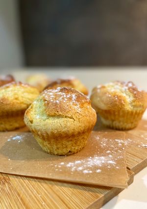 Una foto de Magdalenas de leche condensada