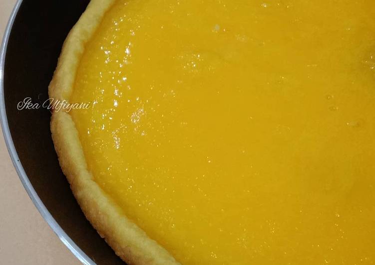 Langkah Mudah untuk Membuat Pie Susu Teflon, Lezat