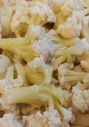 عکسی از دستور پفک گل کلم