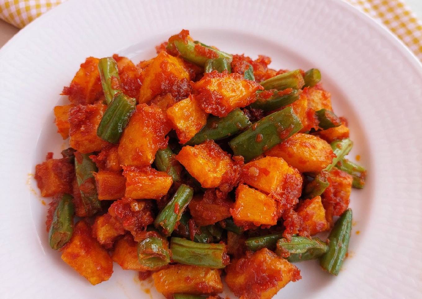 Sambal Goreng Kentang Buncis (Resep Simpel)