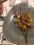Brochetas de pollo