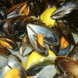 Mejillones al vapor