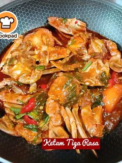 Gambar 👩🍳Ketam Tiga Rasa