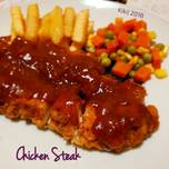 Chicken Steak With Brown Sauce (Steak Ayam Saus Kecoklatan) 🐤