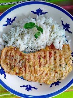 Una foto de Pescado Mulato en batido