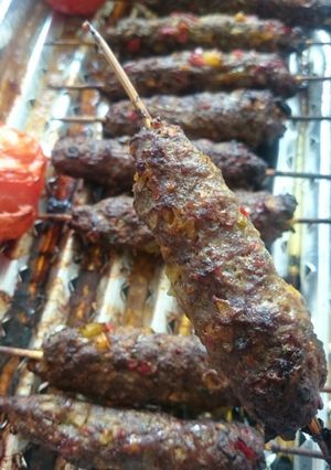 عکسی از دستور کباب کوبیده خونگی