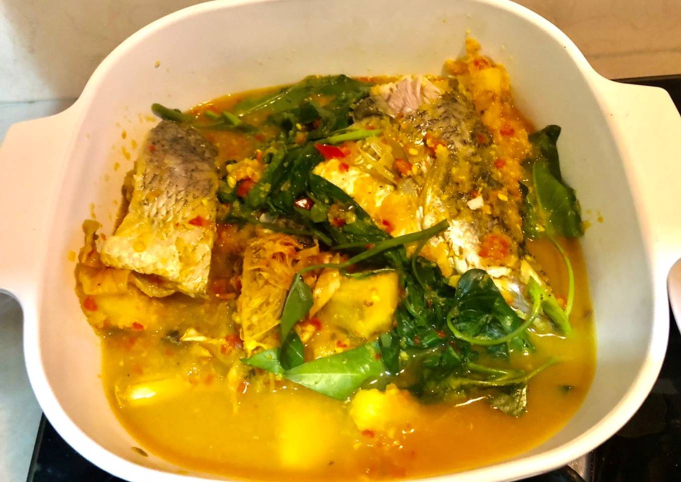 Kengsom vaření razítko moře