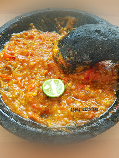 Foto resep Sambal terasi jeruk limau