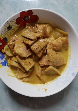 รูปของ เมนูแกงกะทิหมูกับสะตอ