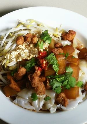 รูปของ ก๋วยเตี๋ยวหลอดทรงเครื่อง(เจ)