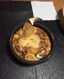 Pastel de jaiba y champiñones