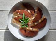 Gambar puding kurma coklat