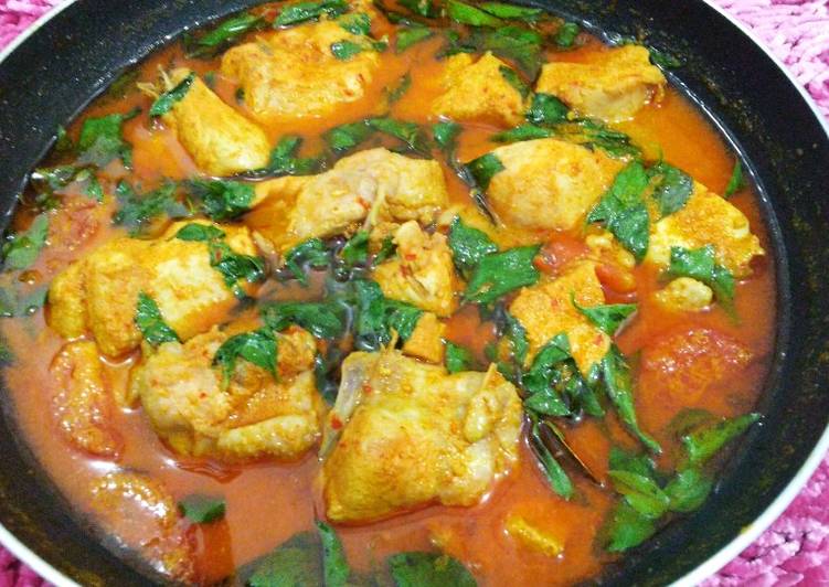 Resep Ayam kuning kemangi yang Bikin Ngiler