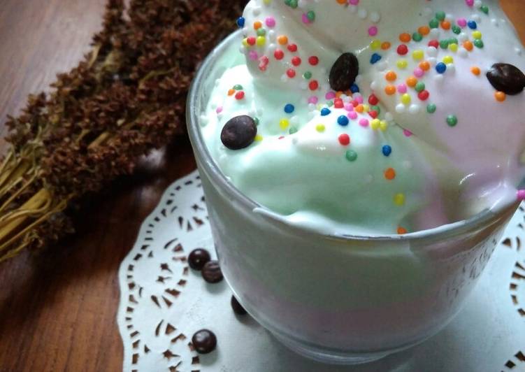 Resep Es krim susu santan yang Menggugah Selera