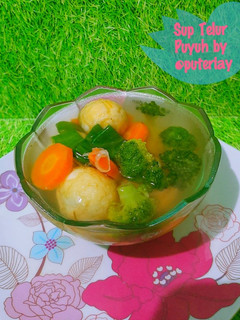 Foto resep Sup Telur Puyuh