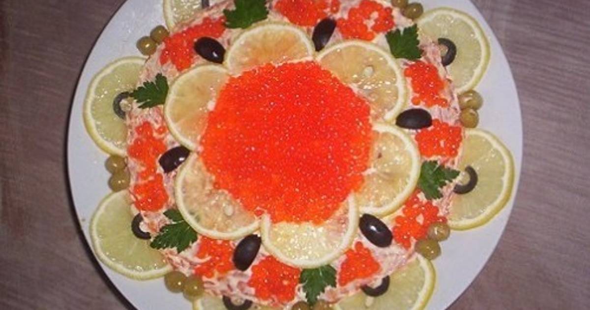 Икра Трески Рецепты С Фото Салаты