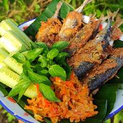 A picture of Sambel Penyet Pindang.