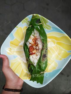 Foto resep Nasi Bakar Ikan Asin