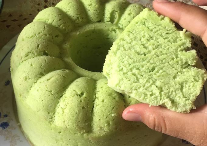 Resep Bolu kukus pandan kampung lembut(pake pandan asli no Resep Bolu kukus pandan kampung lembut(pake pandan asli no