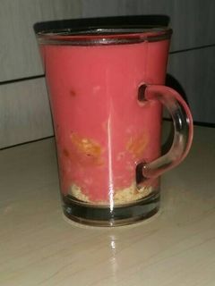 صورة لوصفة باناكوتا الجيلي بالبسكويت 💕🍨