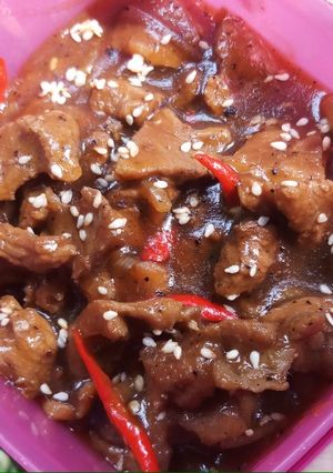 Foto resep Sapi Lada Hitam