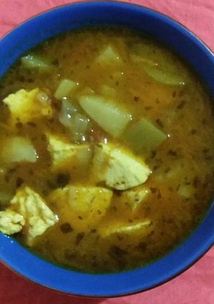 A picture of Panner allu lauki sabji.