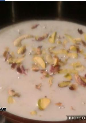 A picture of Rice kheer.