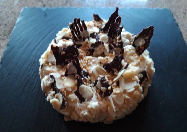 Recetta di Fatto in casa super veloce Cheesecake croccante