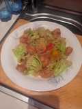Langostinos con Brocoli 