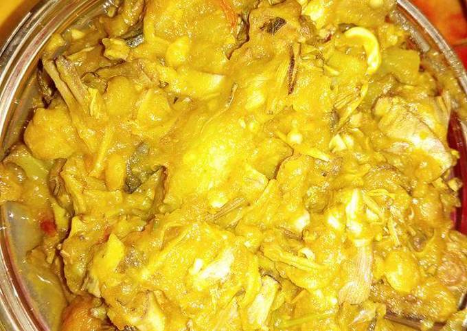 Recipe of Eric Ripert Banana Flower mixed vegetables Curry