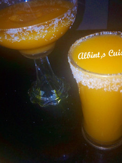 A picture of Mango juice.