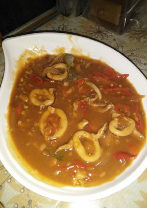 Foto resep Cumi asam manis pedas jeleger