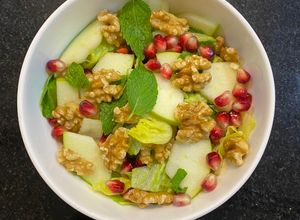 صورة لوصفة سلطة التفاح الأخضر 🍏