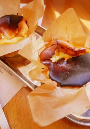 「迷你巴斯克起士蛋糕」一人一個剛剛好♪ 的食譜成品照片