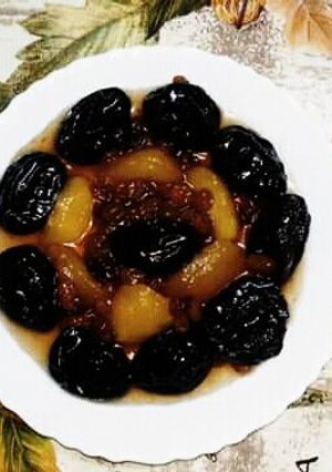 صورة لوصفة طاجين الحلو بدون لحم