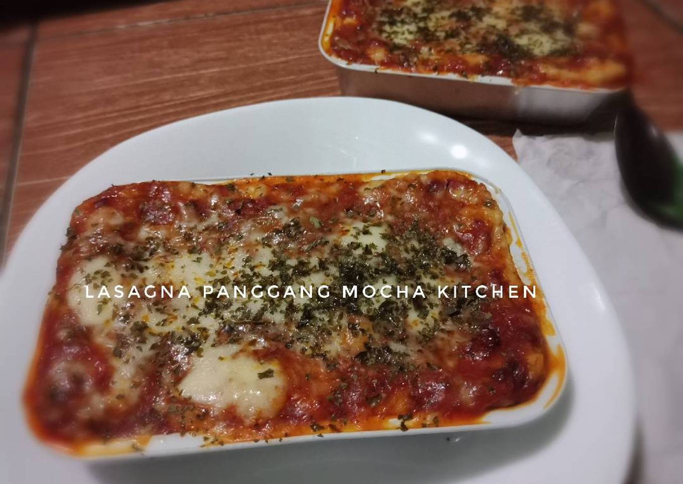 Lasagna panggang mocha's kitchen