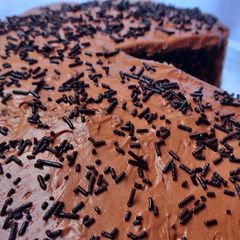A picture of Cocoa pudding delight.