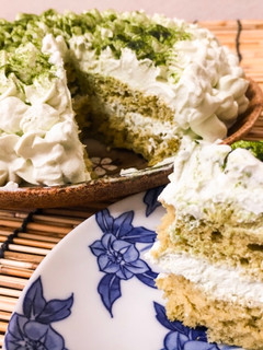 Foto resep Matcha Chiffon Cake