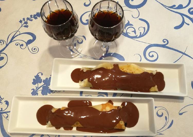 Creps dos chocolates