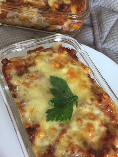 Foto resep Bolognese Grilled Pasta