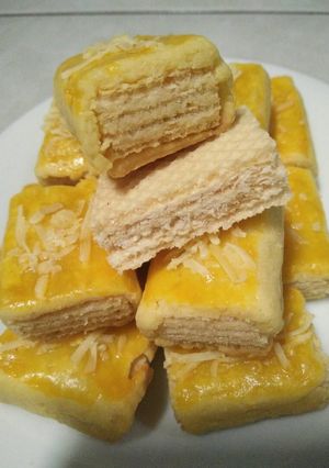 Foto resep Wafer cheese cookies